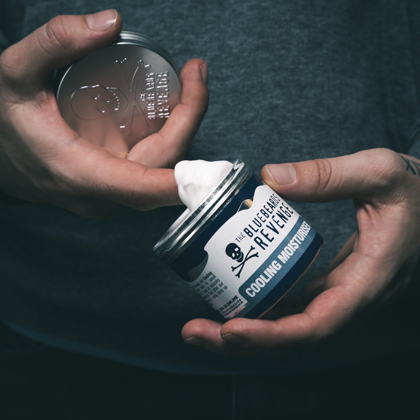 The Bluebeards Revenge vėsinantis drėkinamasis kremas 150ml