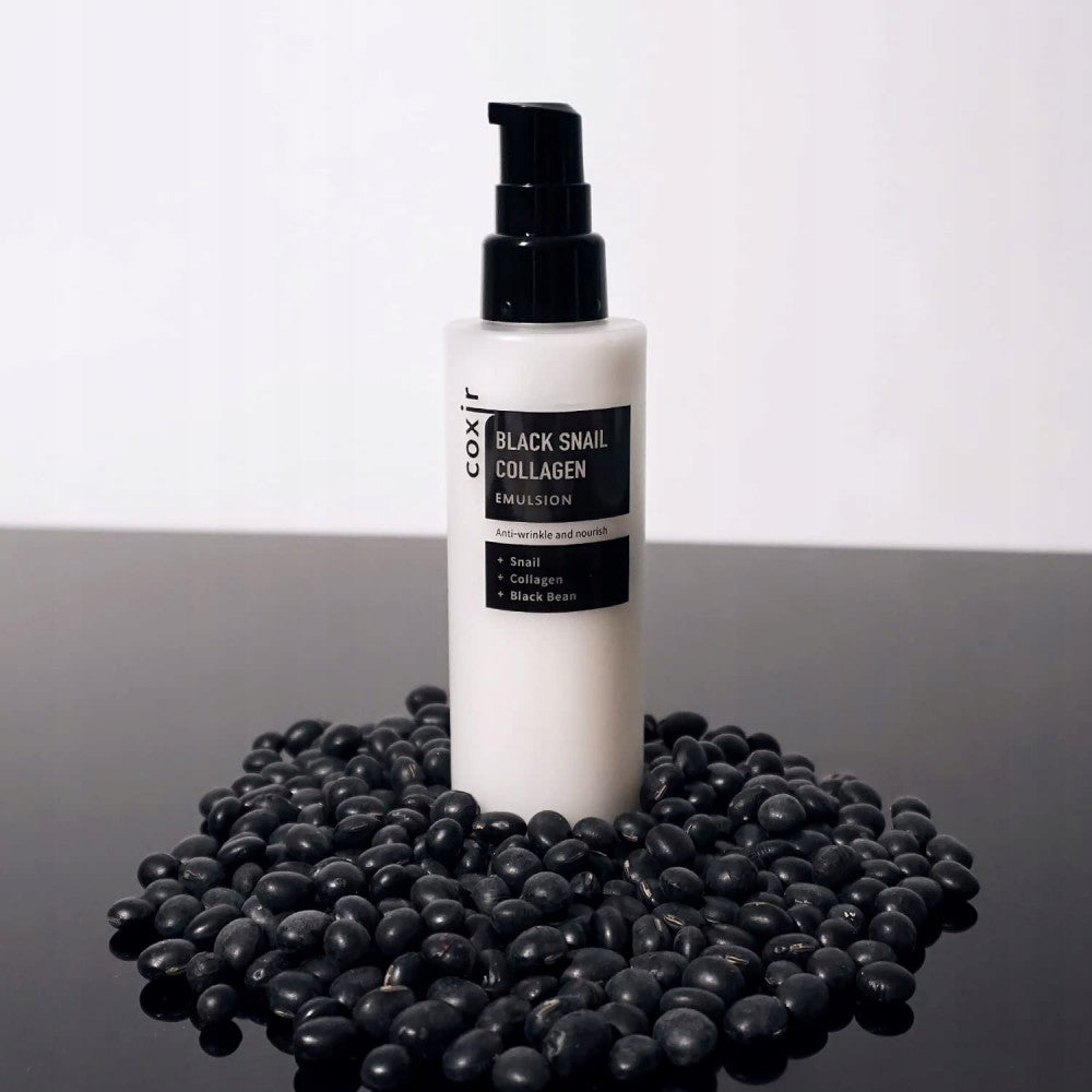 Coxir Black snail collagen emulsion Veido emulsija su kolagenu ir juodųjų sraigių ekstraktu
