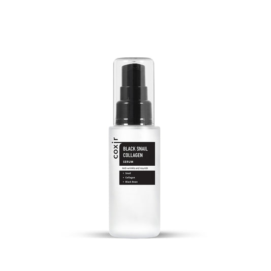 Coxir Black snail collagen serum Serumas su sraigių mucinu ir kolagenu