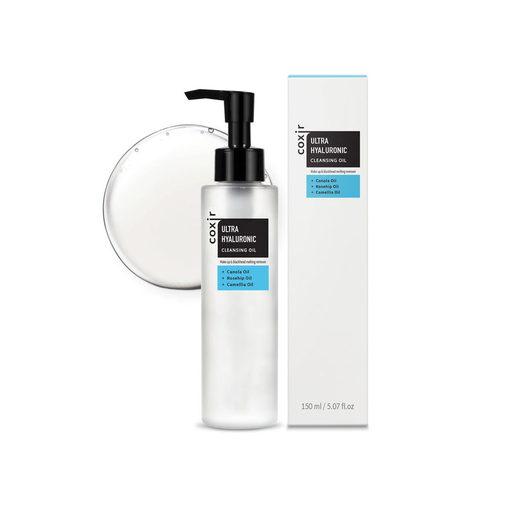 Coxir Ulta Hyaluronic cleansing oil Hidrofolinis valomasis veido aliejus su hialurono rūgštimi
