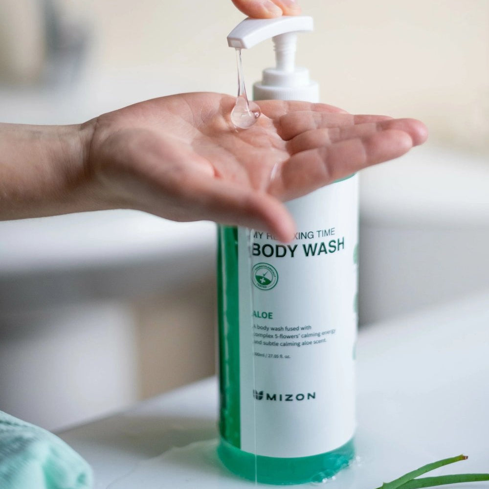 Mizon Body wash aloe Dušo gelis su alaviju
