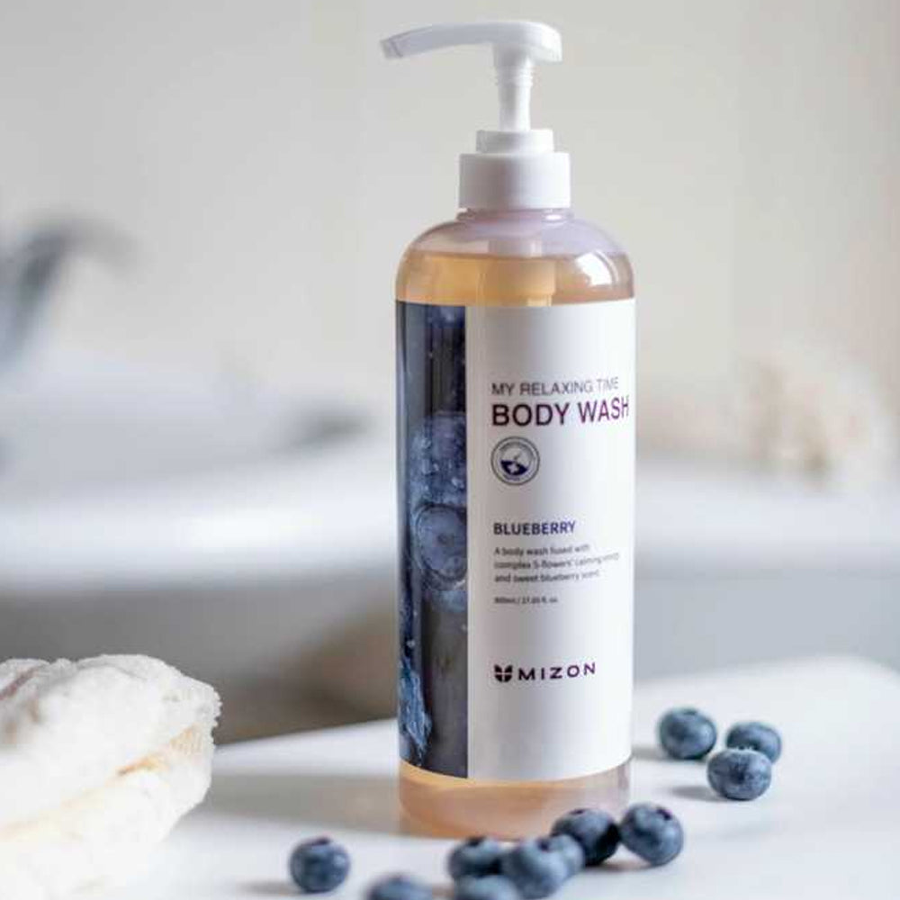 Mizon Body wash blueberry Dušo gelis su mėlynėmis
