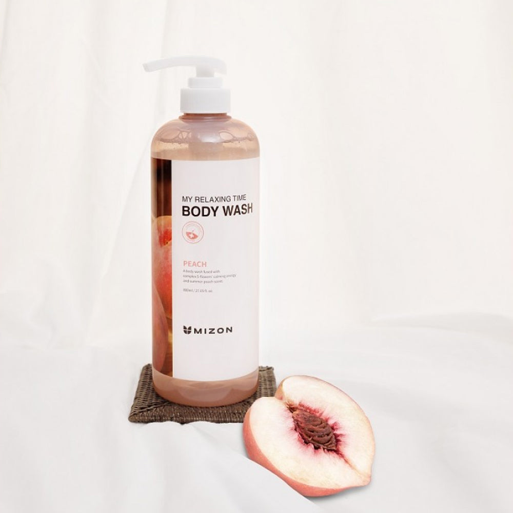Mizon Body wash peach Dušo gelis su persiku