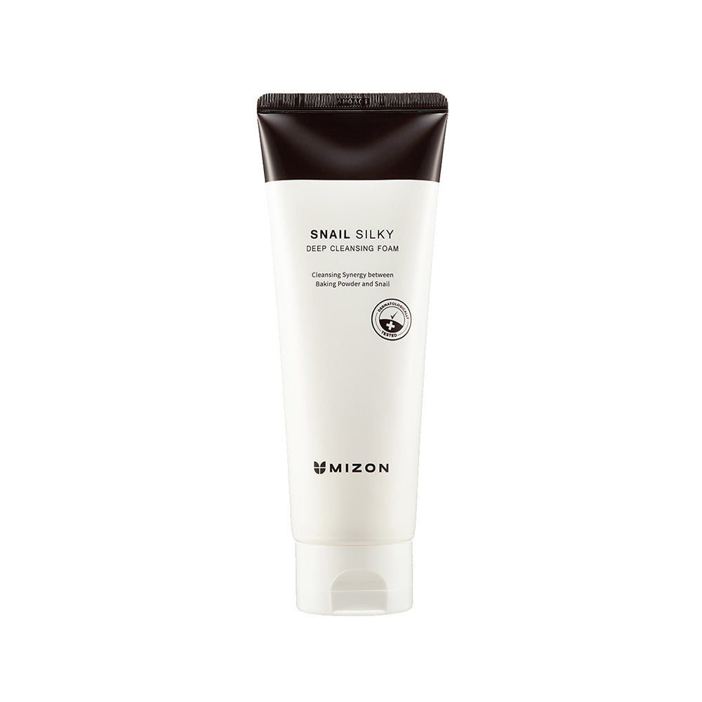 Mizon Snail silky deep cleansing foam Prausimosi putos veidui su sraigių sekretu