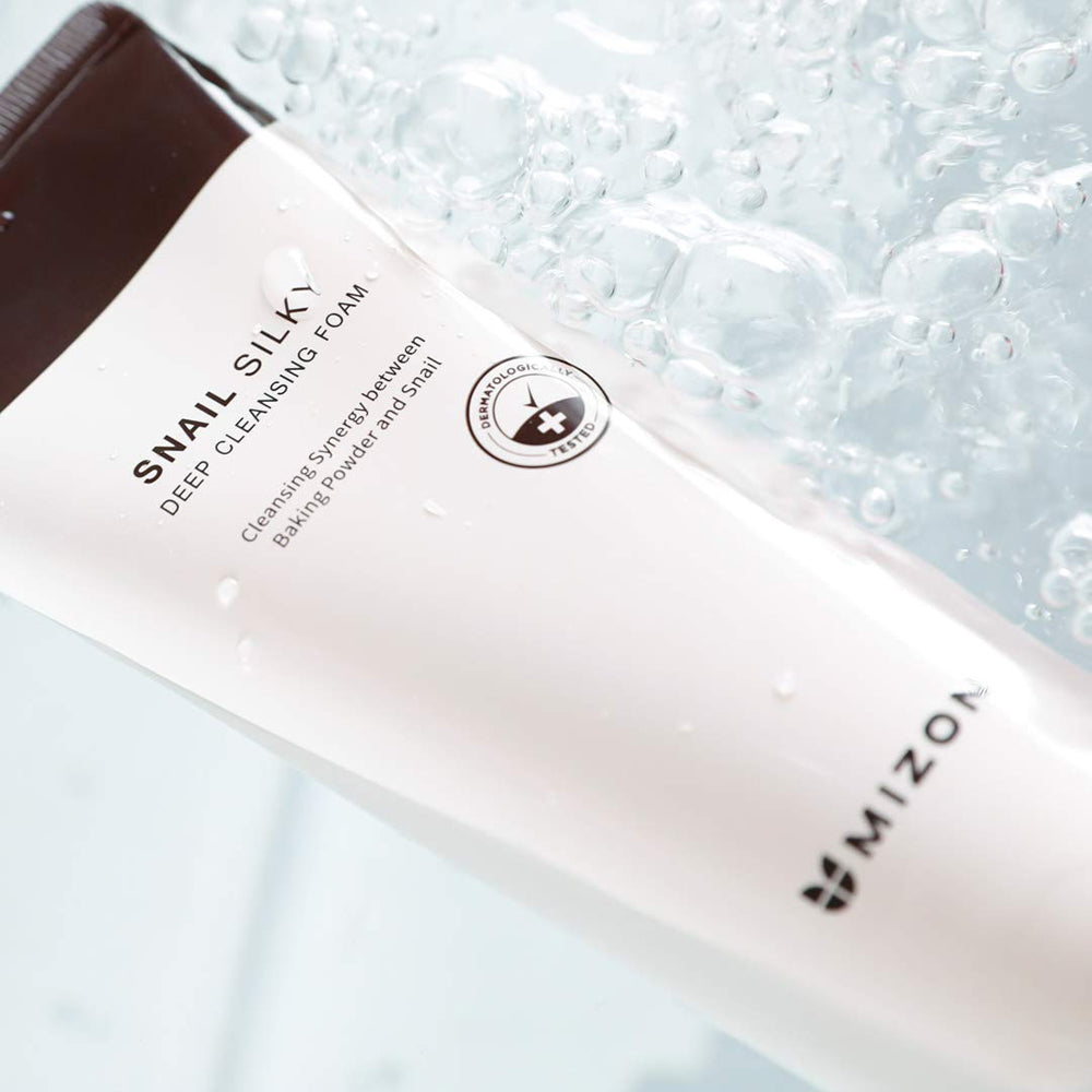 Mizon Snail silky deep cleansing foam Prausimosi putos veidui su sraigių sekretu