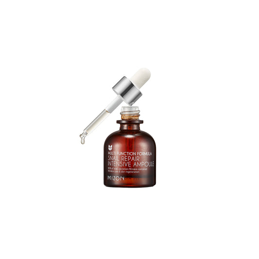 Mizon Snail repair intensive ampouleAtstatomasis serumas veido odai su sraigių mucinu
