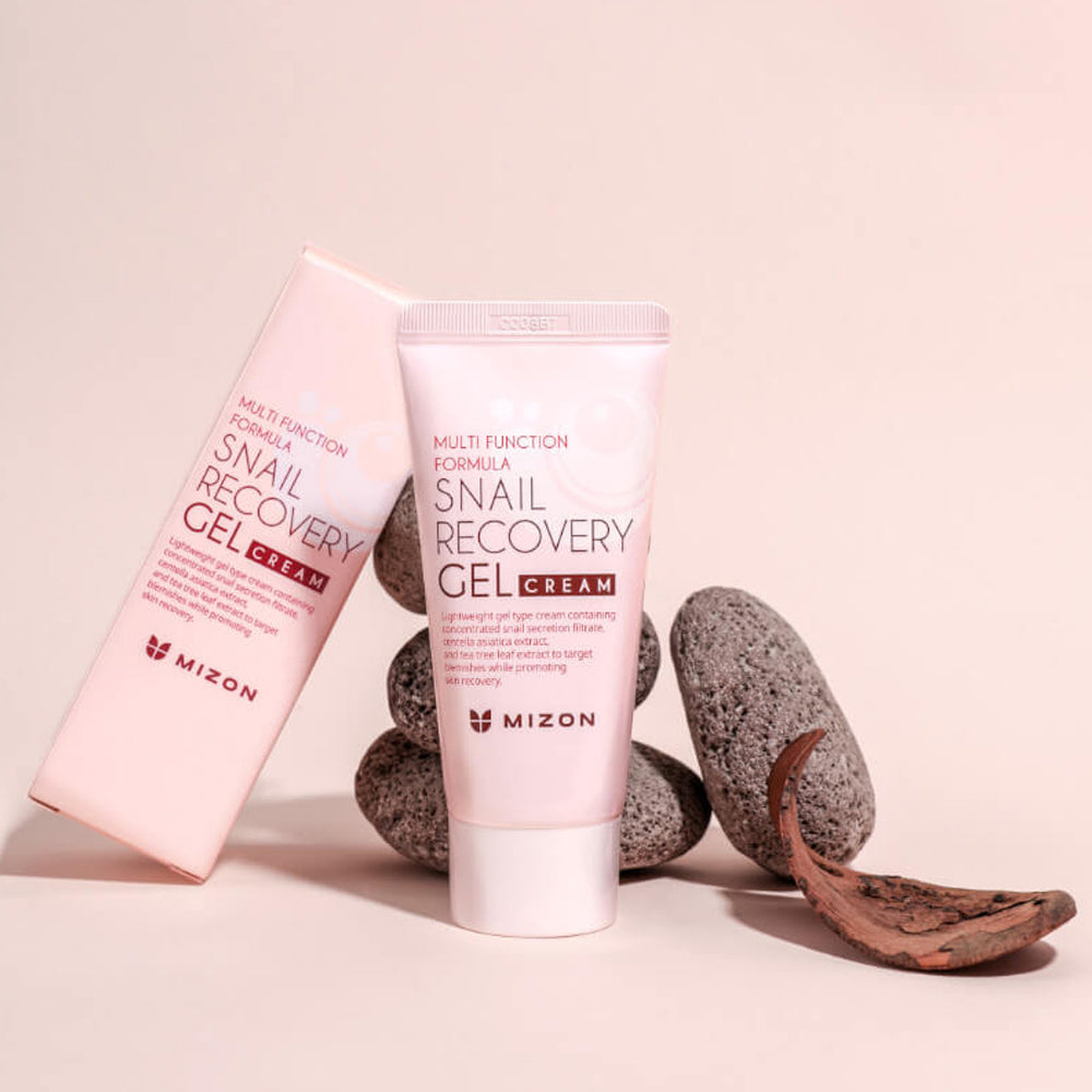 Mizon Snail recovery gel cream Gelinis veido kremas su sraigių mucinu
