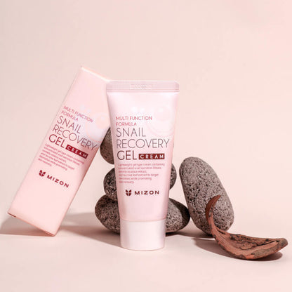 Mizon Snail recovery gel cream Gelinis veido kremas su sraigių mucinu
