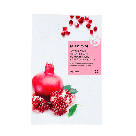 Mizon Joyful time essence mask pomegranate lakštinė veido kaukė su granatais
