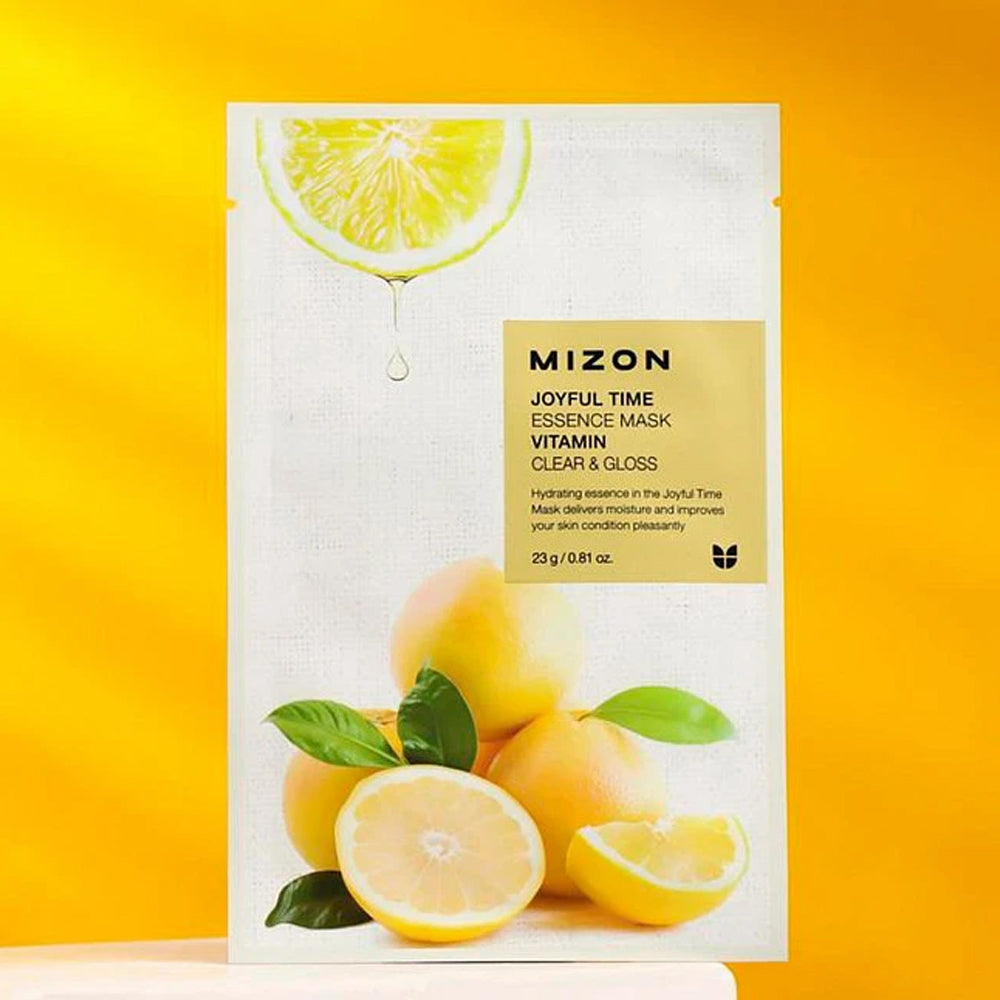 Mizon Joyful time essence mask vitamin lakštinė veido kaukė su vitaminais
