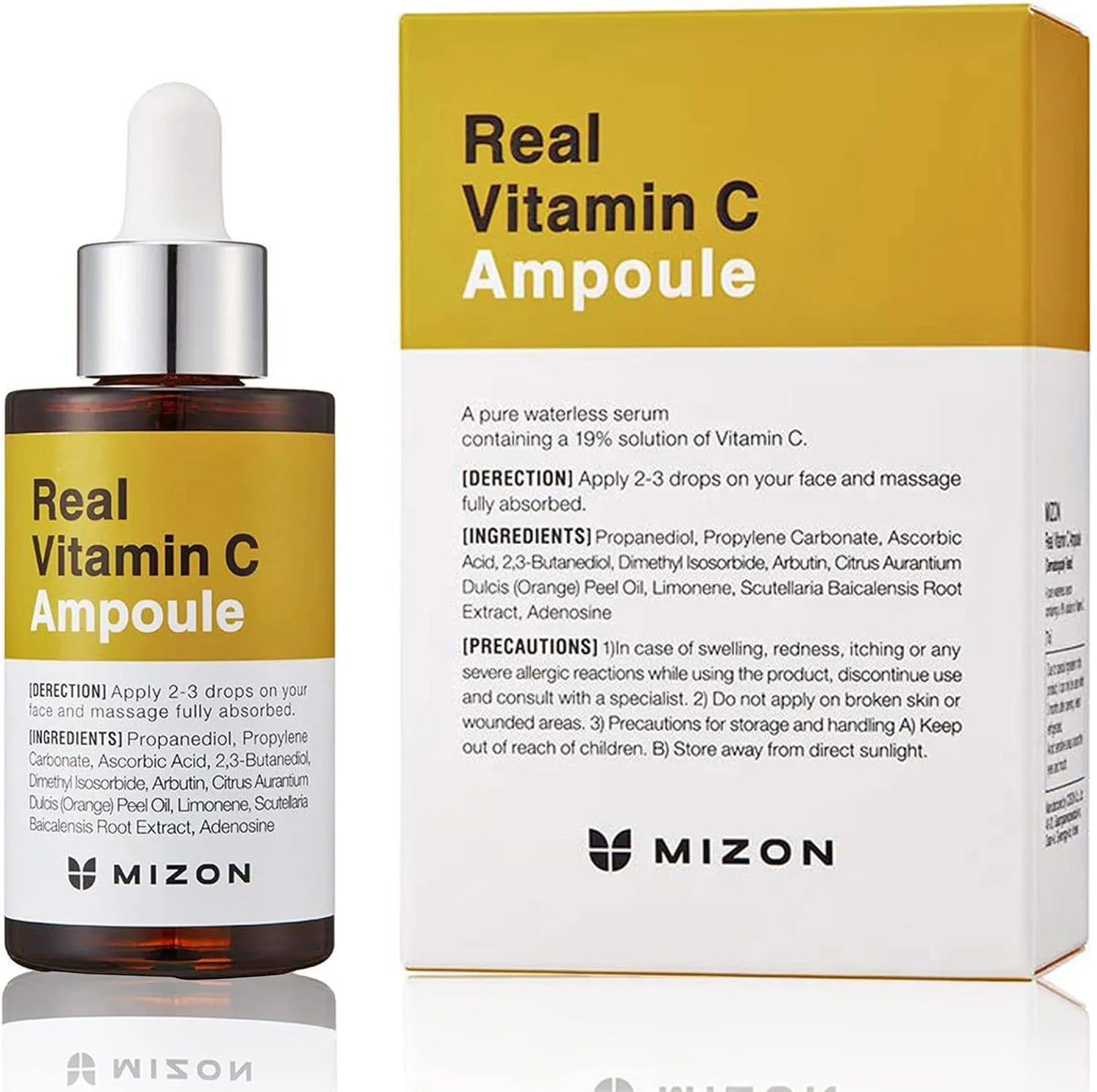 Veido serumas Mizon Real Vitamin C Ampoule, 30 ml