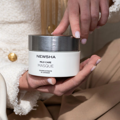 Newsha Mild care masque Raminamoji - drėkinamoji plaukų kaukė