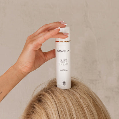 Newsha No more frizz cream Plaukus glotninantis kremas
