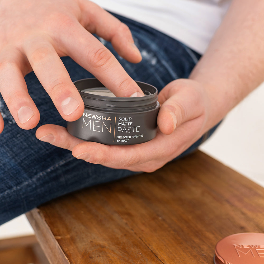 Newsha Men Solid matte paste Matinė plaukų pasta