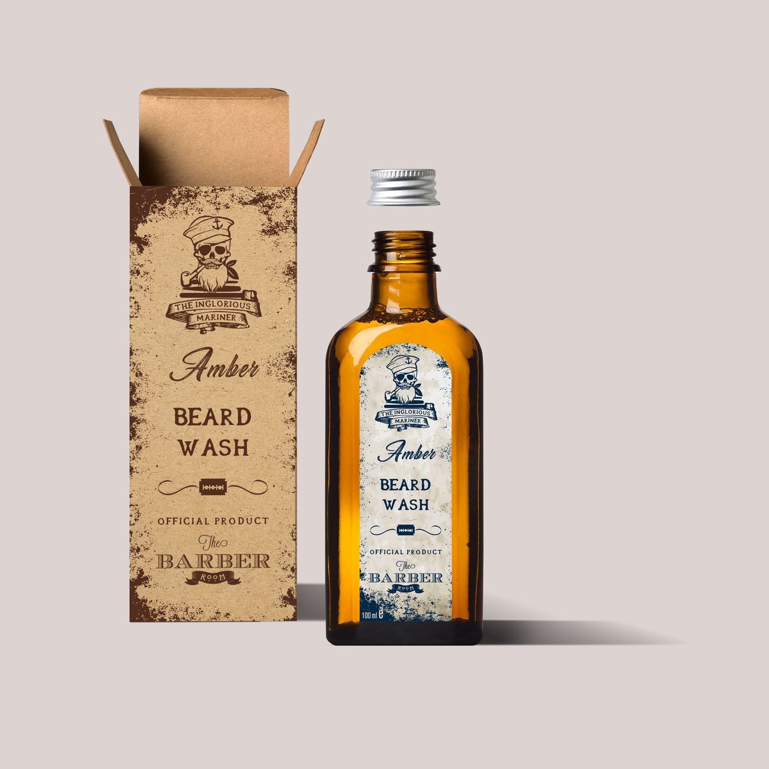 The Inglorious Mariner Amber - beard shampoo 100ml